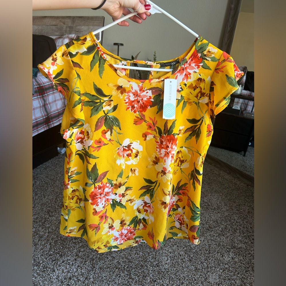 Floral Dress Shirt